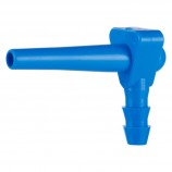 CHALUMEAU "PLASTECH CHALUMO" 1/4" - BLEU (100/PQT)