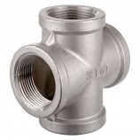 CROIX FILETÉE FEMELLE INOX 316 - 1 1/2" (FNPT)