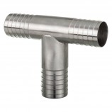 "T" SS FITTING - 3'' X 3" X 3" (INS X INS)
