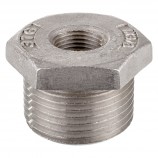 RÉDUIT FILETÉ MÂLE/FEMELLE INOX 316 - 1" X 3/8" (MNPT X FNPT)