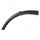 MAÎTRE-LIGNE HD 2" NOIR - LINCHÉ AVEC BROCHE GALV #9HC ET BROCHE À LINCHER INOX 0.045" - AU PIED