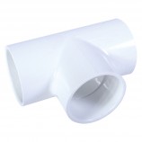 ADAPTATEUR EN "T" COLLÉ PVC BLANC - 1 1/2" (COL X COL)