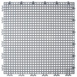 TUILE GRILLAGEE NERVURE 0.008" - 12" X 12" - GRIS MOYEN