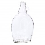 GLASS BOTTLE - FLAT MODEL - 12OZ (12/PKG)