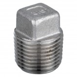 BOUCHON À TÊTE HEXAGONALE FILETÉ MÂLE INOX 316 - 1/4" (MNPT)