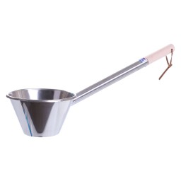LOUCHE 6 1/2" RONDE SANS BEC