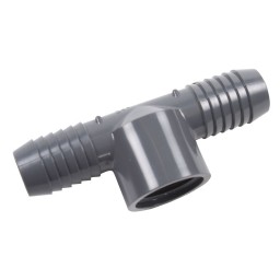 ADAPTATEUR EN "T" RÉDUIT INSERTION FILETÉ FEMELLE PVC - 1 1/4" X 1/2" (INS X INS X FNPT)