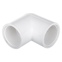 COUDE 90° FILETÉ FEMELLE PVC BLANC - 2" (FNPT X FNPT)