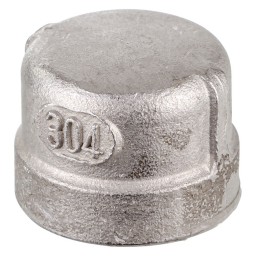 CAPUCHON FILETÉ FEMELLE INOX 316 - 1/4" (FNPT)