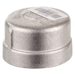 CAPUCHON FILETÉ FEMELLE INOX 316 - 1 1/2" (FNPT)