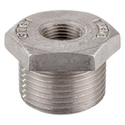RÉDUIT FILETÉ MÂLE/FEMELLE INOX 316 - 1/4" X 1/8" (MNPT X FNPT)