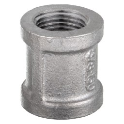 RACCORD DROIT FILETÉ FEMELLE INOX 316 - 3/4" (FNPT X FNPT)