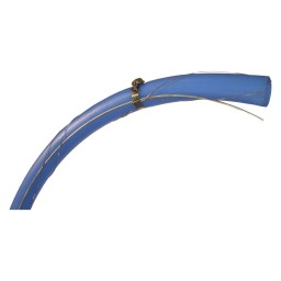 MAÎTRE-LIGNE HD 1 1/2" BLEU PÂLE -LINCHÉ AV BROCHE GALV #9HC ET BROCHE À LINCHER INOX 0.045"-AU PIED
