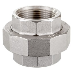 UNION DISMOUNTABLE FEMALE/FEMALE THREADED SS 316 - 1 1/4" (FNPT X FNPT)