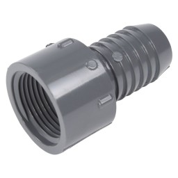 ADAPTATEUR FEMELLE INSERTION PVC - 1/2" (FNPT X INS)
