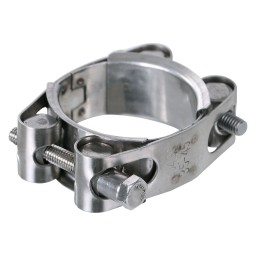 COLLET INDUSTRIEL INOX - DOUBLE VIS HEX - 1 1/4"
