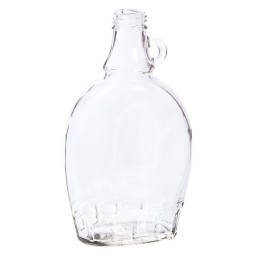 BOUTEILLE DE VERRE - MODÈLE FLAT - 500ML (12/PQT)