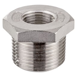 RÉDUIT FILETÉ MÂLE/FEMELLE INOX 316 - 1" X 1/2" (MNPT X FNPT)