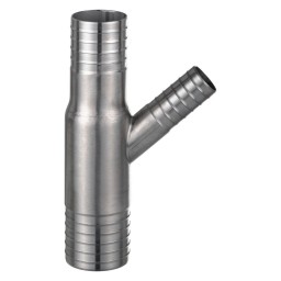 RACCORD INOX "Y" RÉDUIT - 1 1/2'' X 1'' X 3/4" (INS X INS)
