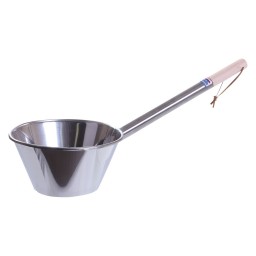 GRANDE LOUCHE 8" RONDE SANS BEC