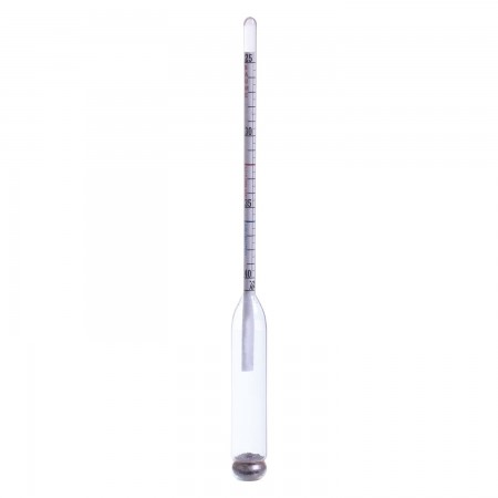 HYDROMETER 45-75 BRIX/25-40 BAUME - 1 BRIX SUBDIVISIONS - 9 1/2"