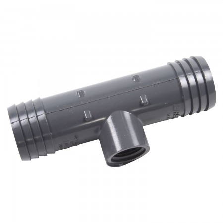 "T" ADAPTER INSERT FEMALE THREADED PVC - 2" (INS X INS X FNPT)