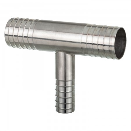 RACCORD INOX "T" - 2'' (SURDIM) X 2" (SURDIM) X 1 1/4" (INS X INS)