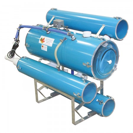 REL.POMPE SUB.HORIZ. - 8000 ENT - 12"X36" - COLL.6"X36" - ENT 8X1 1/4" - SONDES - 2X30GPM
