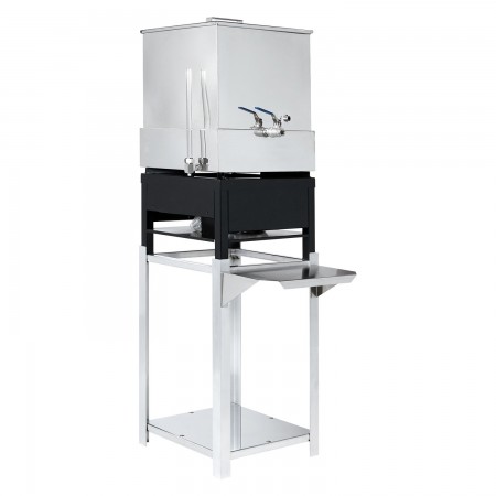 BAIN-MARIE ÉLECTRIQUE INOX - 40 GAL (48 GAL.US) - 2 ÉLÉMENTS DE 3000 W