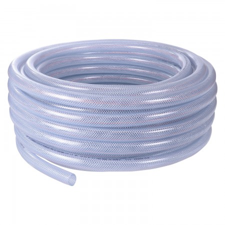 BOYAU PVC RENFORCI CLAIR - 1 1/2" - 100 PSI (AU PIED)