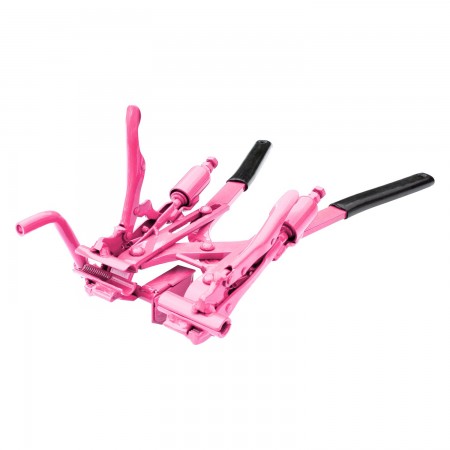 PINCE D'INSTALLATION DELUXE TUBE 5/16" - AJUST TENSION AUTO CALIBRABLE AV/ COUTEAU - ROSE