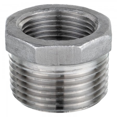 RÉDUIT FILETÉ MÂLE/FEMELLE INOX 316 - 3/4" X 1/2" (MNPT X FNPT)