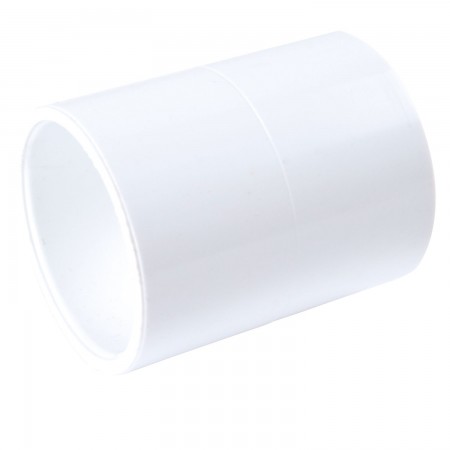 COUPLING SOC WHITE PVC - 1 1/4" (SOC X SOC)