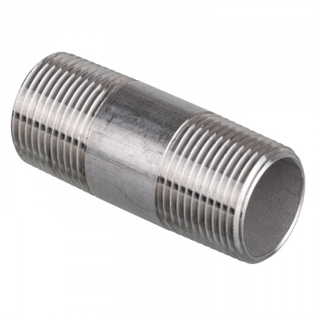 NIPPLE SCHEDULE 40 MALE THREADED SS 316 - 1" X 3" (MNPT X MNPT)