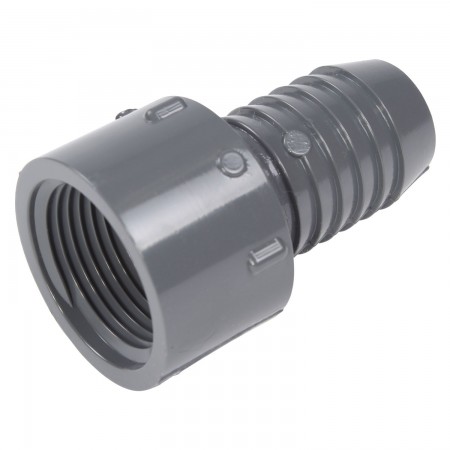 ADAPTATEUR FEMELLE INSERTION PVC - 1 1/4" (FNPT X INS)