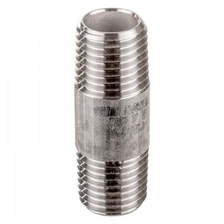 NIPPLE SCHEDULE 40 MALE THREADED SS 316 - 1/4" X 1 1/2" (MNPT X MNPT)