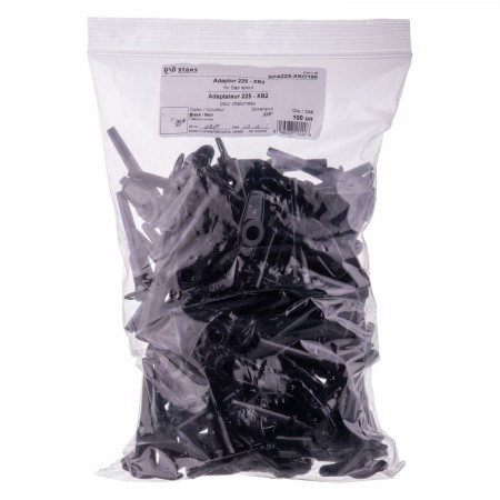ADAPTATEUR 225 XB2 - BLACK OPAQUE (100UN/PQT)